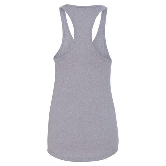 OrangeTheory workout tank Mom gift RUNNING TEAM Next Level raceback GRAY - Picture 3 of 3
